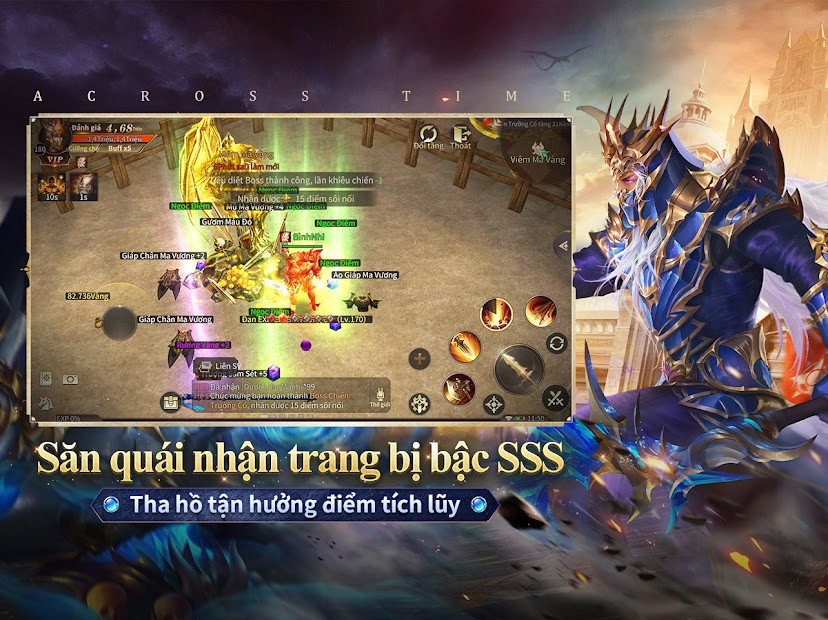 Hình ảnh gameplay MU: Vượt Thời Đại