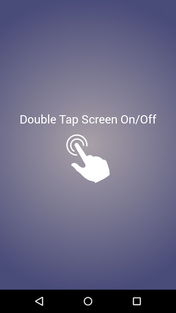 Hình ảnh màn hình ứng dụng Double Tap Screen On/Off