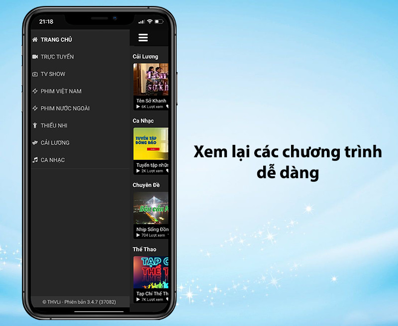  Hỗ trợ xem lại c&aacute;c chương tr&igrave;nh truyền h&igrave;nh Vĩnh Long trước đ&oacute;