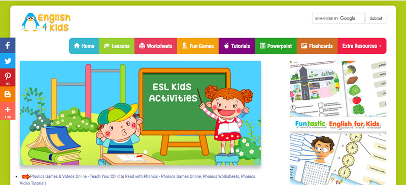 Học tiếng Anh cho trẻ online với English 4kids