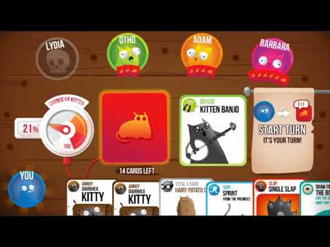 Khám Phá Thế Giới Bài Mèo Nổ Exploding Kittens Trên Điện Thoại