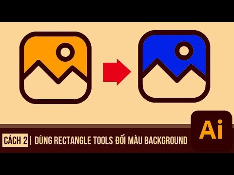 Hướng dẫn đổi màu nền bằng Rectangle Tool