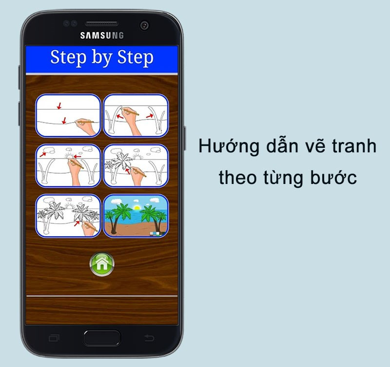 Hướng dẫn vẽ tranh theo từng bước