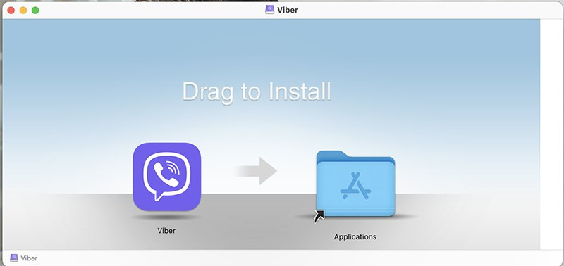 Kéo Viber vào Applications