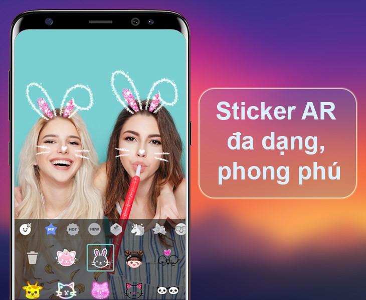  kho sticker của B612 đa dạng, phong ph&uacute;