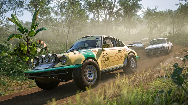 Khung cảnh đường đua trong Forza Horizon 5