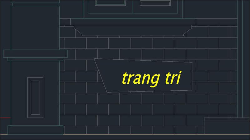 Lệnh Wipeout che đối tượng trong CAD