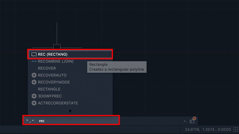 Hướng Dẫn Vẽ Hình Chữ Nhật trong AutoCAD Chi Tiết Cho Người Mới Bắt Đầu