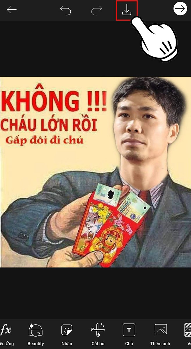 Lưu ảnh hoàn chỉnh