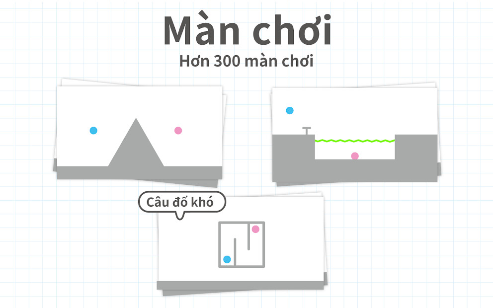 Màn hình chiến thắng trong Brain Dots