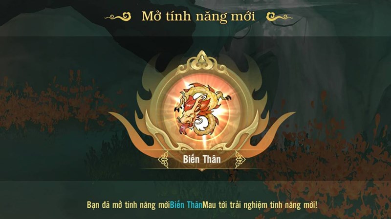 Mở khóa tính năng chính