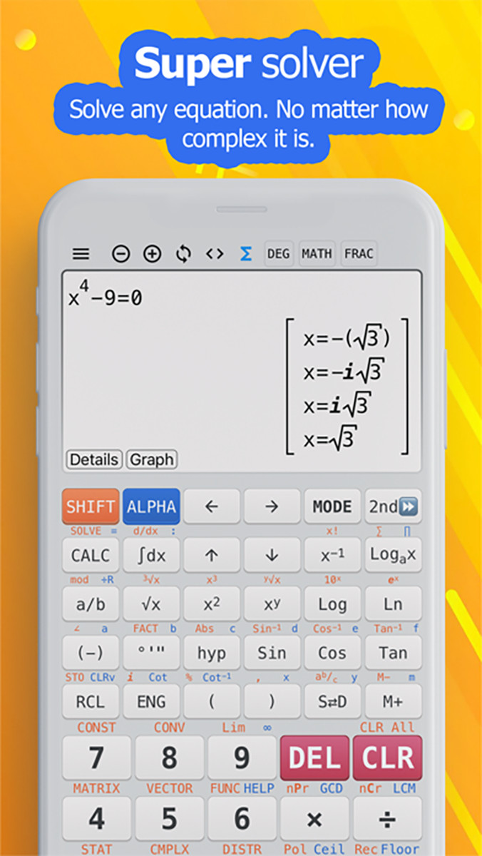 NCalc Scientific Calculator - Ứng dụng máy tính Casio trên iOS