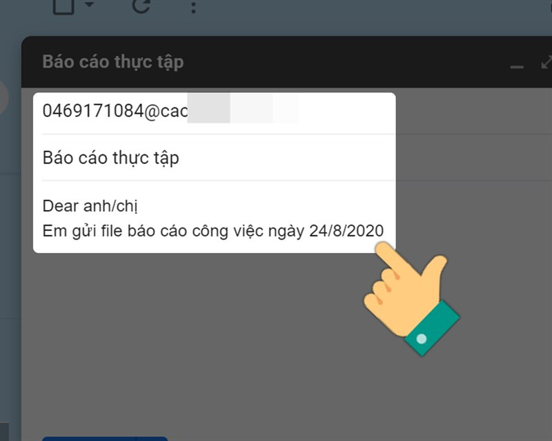 Nhập nội dung email của bạn