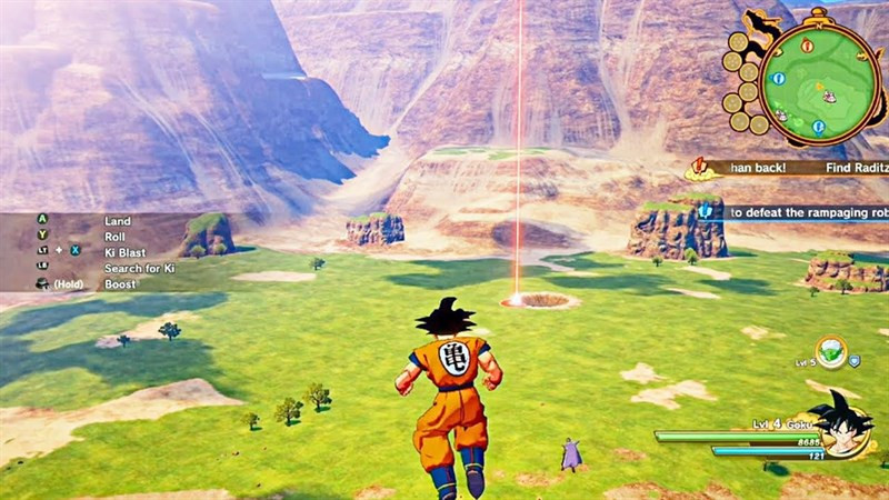 Nhập vai Songoku và Z Fighters