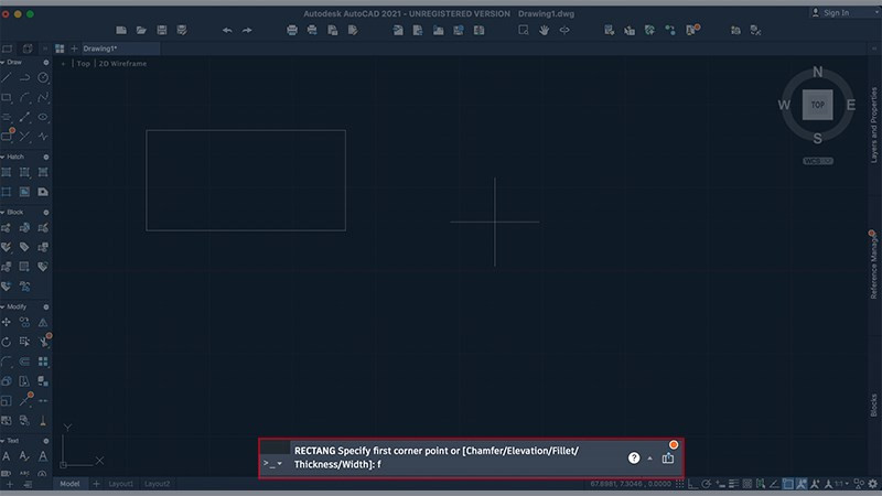 Hướng Dẫn Vẽ Hình Chữ Nhật trong AutoCAD Chi Tiết Cho Người Mới Bắt Đầu