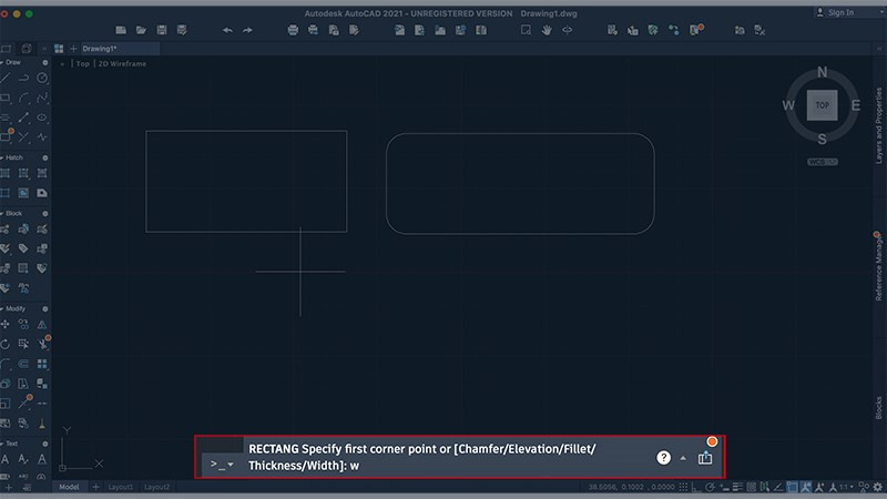 Hướng Dẫn Vẽ Hình Chữ Nhật trong AutoCAD Chi Tiết Cho Người Mới Bắt Đầu