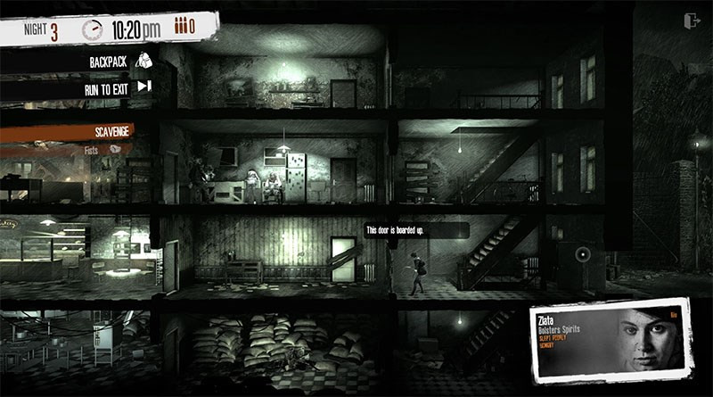 Nhiệm vụ trong This War of Mine