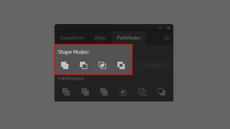 Nhóm Shape Modes trong Pathfinder