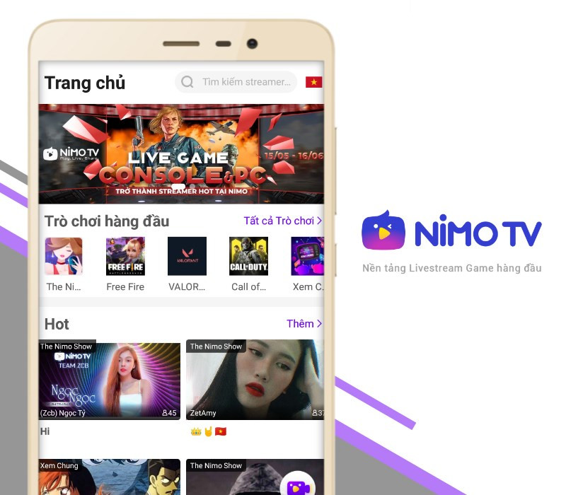 Nimo TV - Nền tảng livestream hàng đầu