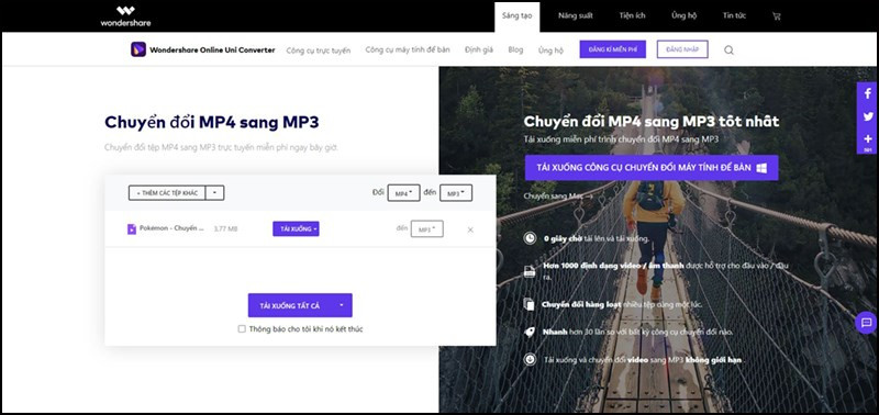 Top 15 Công Cụ Chuyển Đổi File MP4 Sang MP3 Miễn Phí Tốt Nhất 2024