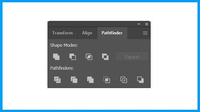 Pathfinder trong Illustrator là gì?