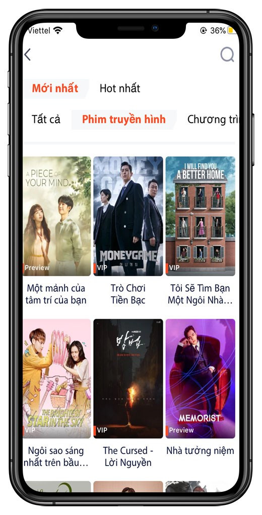 Phim đa dạng trên WeTV