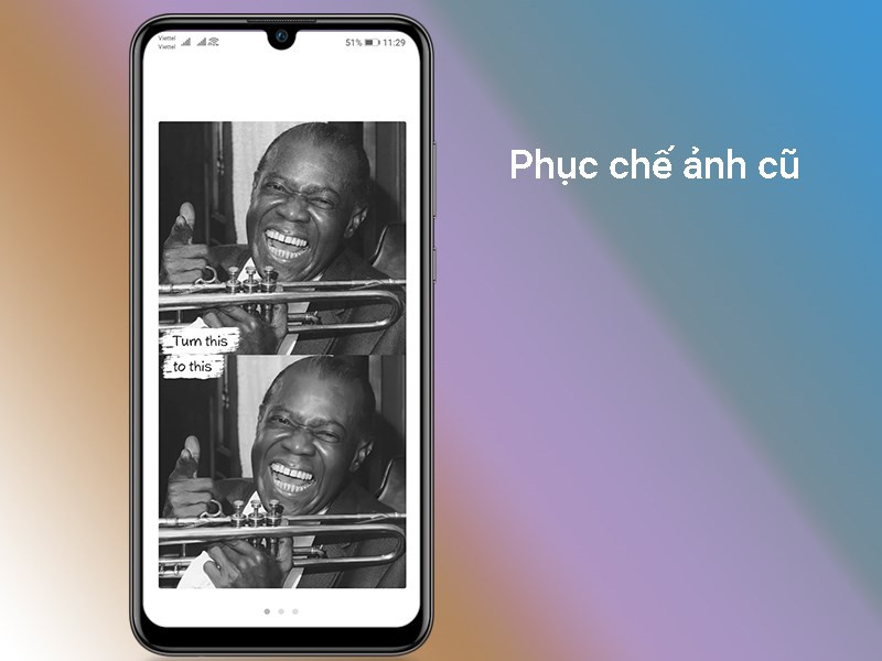 Phục chế ảnh cũ với Remini