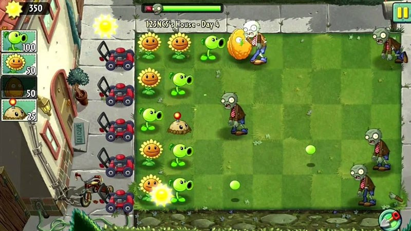 Plants vs. Zombies - Game phòng thủ kinh điển