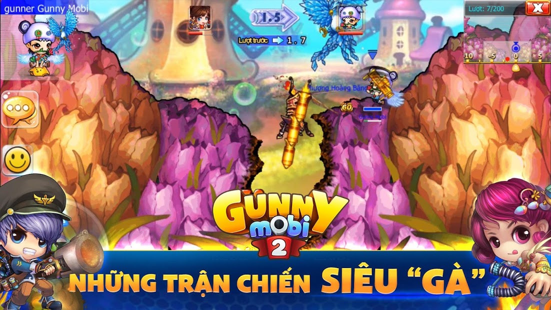 Screenshots Gunny Mobi - Game bắn Gà Teen &amp; Chibi