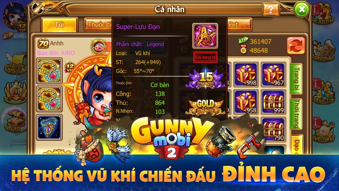 Screenshots Gunny Mobi - Game bắn Gà Teen &amp; Chibi