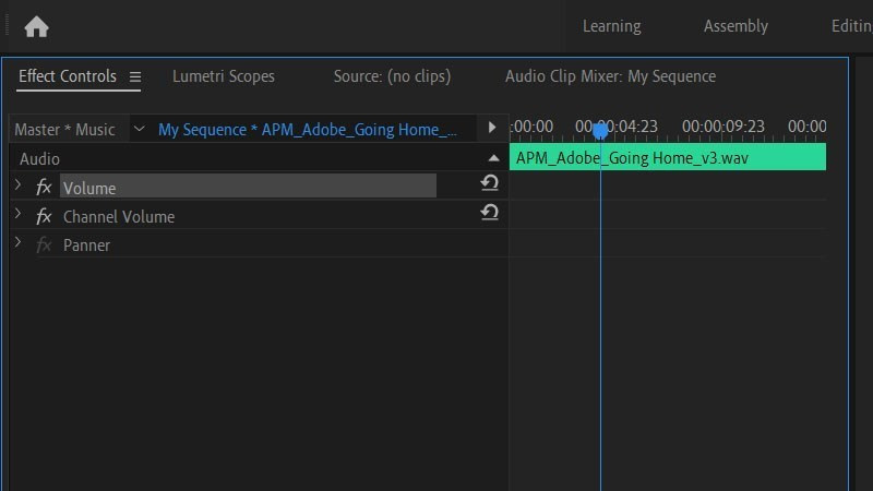 Screenshots Tải Adobe Premiere: Phần mềm dựng phim, biên tập hiệu chỉnh video chuyên nghiệp