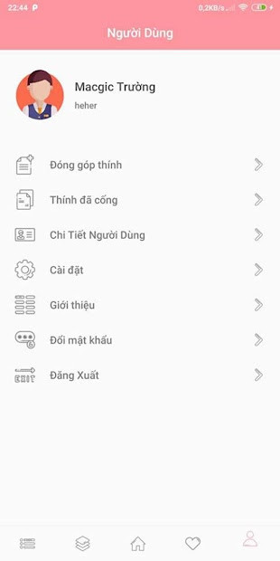 Screenshots Thính Độc: Ứng dụng cung cấp câu thả thính hay, độc lạ