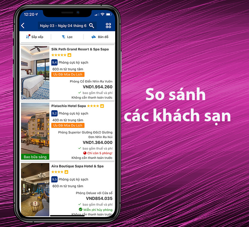 So s&aacute;nh kh&aacute;ch sạn gi&uacute;p bạn c&oacute; c&aacute;i nh&igrave;n tổng quan trước khi chọn đặt ph&ograve;ng