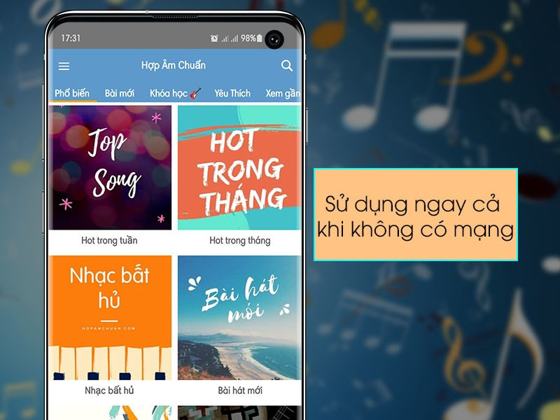 Sử dụng offline tiện lợi