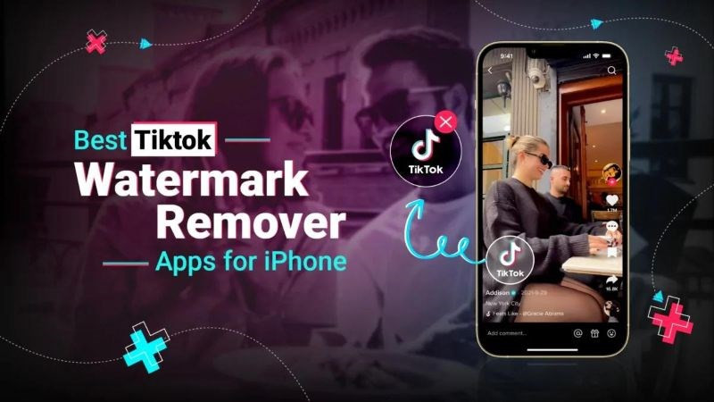 Sử dụng phần mềm thứ 3 để xóa logo Tiktok