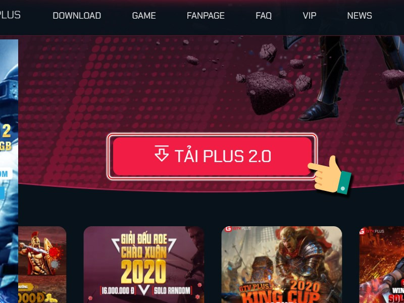 Tải file cài đặt GameTV Plus