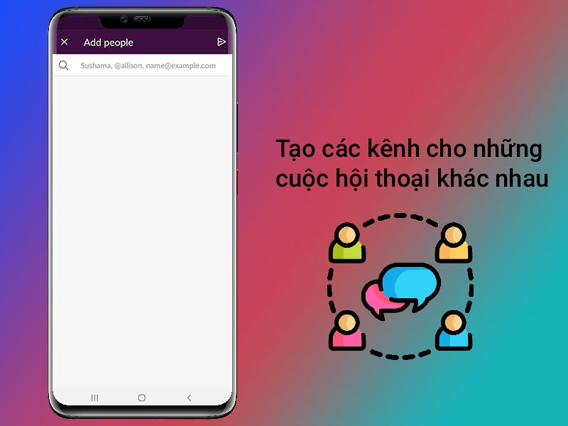 Tạo kênh trò chuyện riêng biệt trên Slack