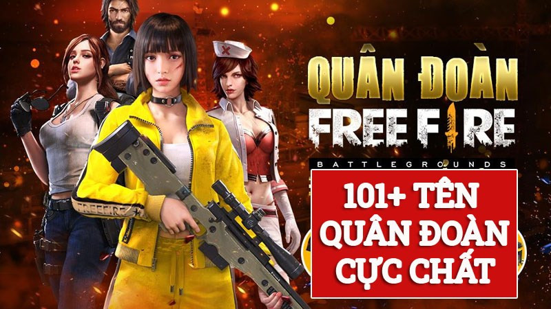 Tên Quân Đoàn Free Fire FF cực chất