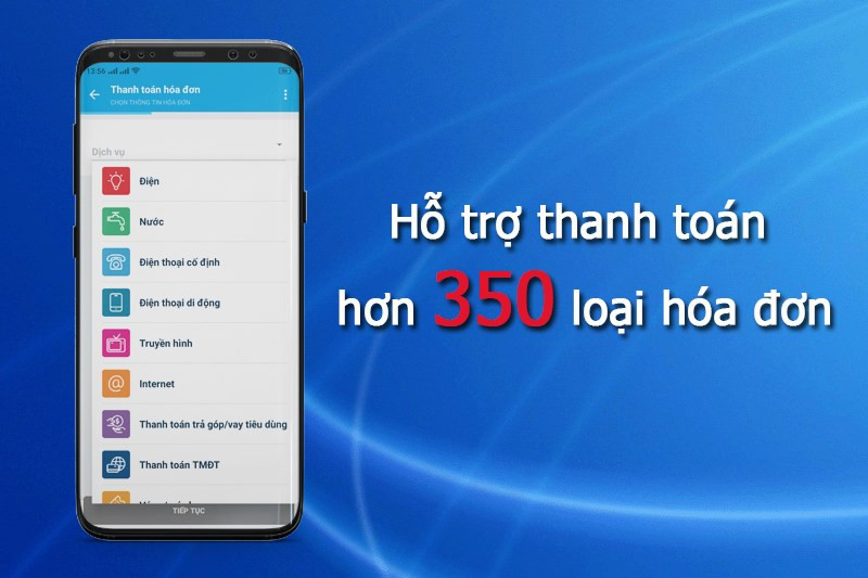 Thanh toán hóa đơn tiện ích với Payoo