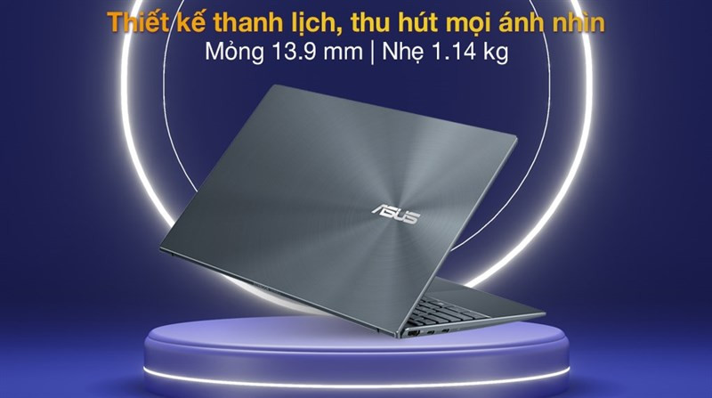 Thiết kế Asus ZenBook