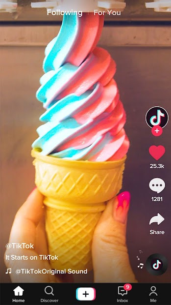 TikTok Lite: Tìm kiếm video yêu thích