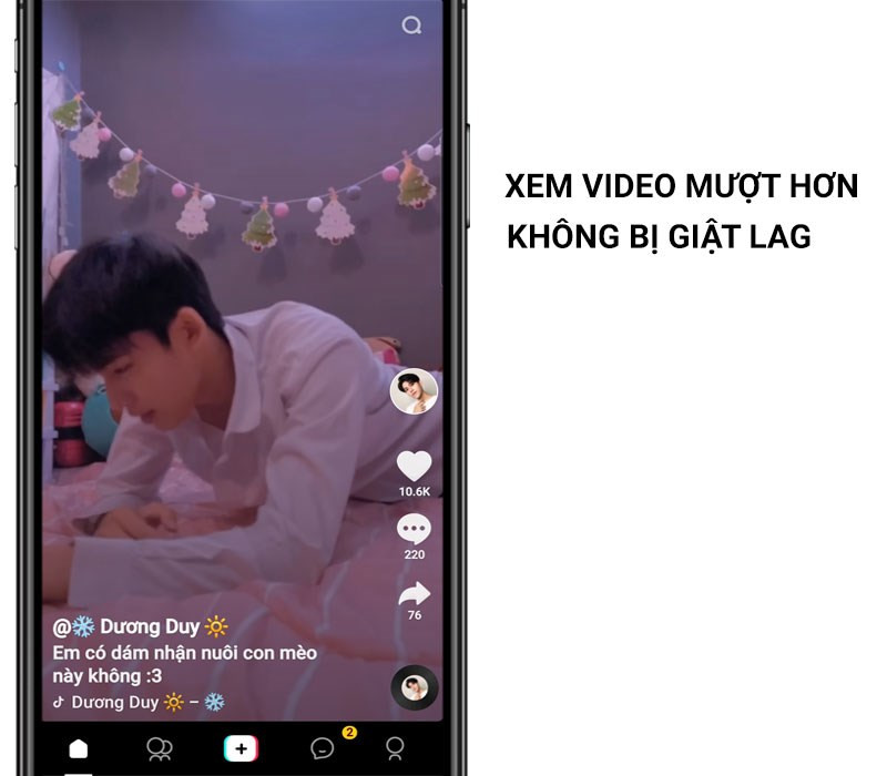 TikTok Lite: Xem video mượt mà, không giật lag