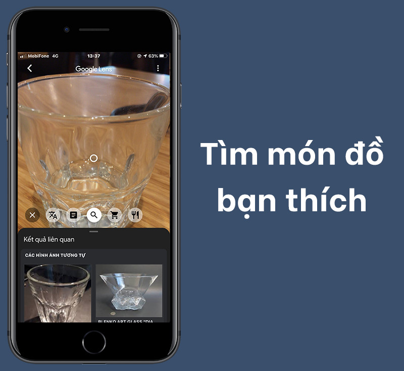 Tìm kiếm sản phẩm tương tự với Google Lens