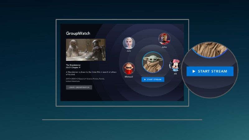 Tính năng GroupWatch trên Disney+