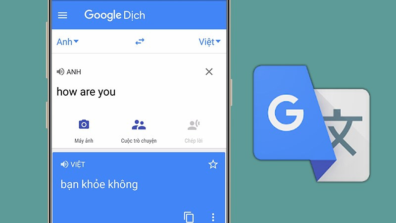 Tổng quan về giao diện Google Dịch