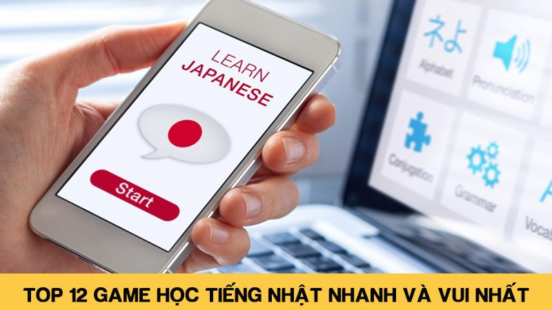 Top 12 game học tiếng Nhật