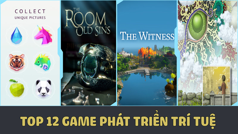 top 12 game ph&aacute;t triển tr&iacute; tuệ