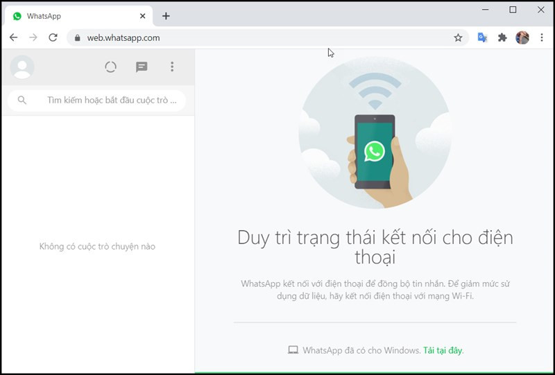 Trải nghiệm WhatsApp trên web dễ dàng