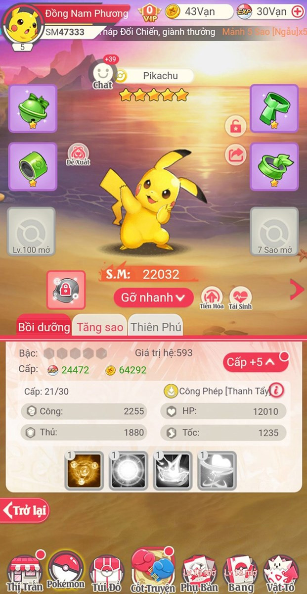 Khám Phá Thế Giới Pokemon Tuyệt Vời Trong Thần Thú AFK