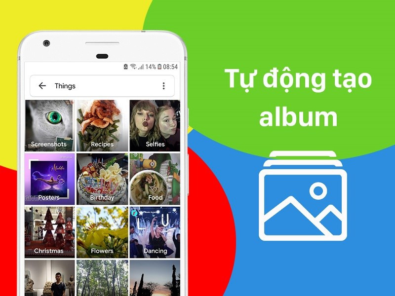 Tự động tạo album th&ocirc;ng minh